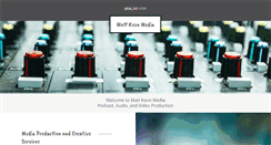 Desktop Screenshot of mattkoon.com